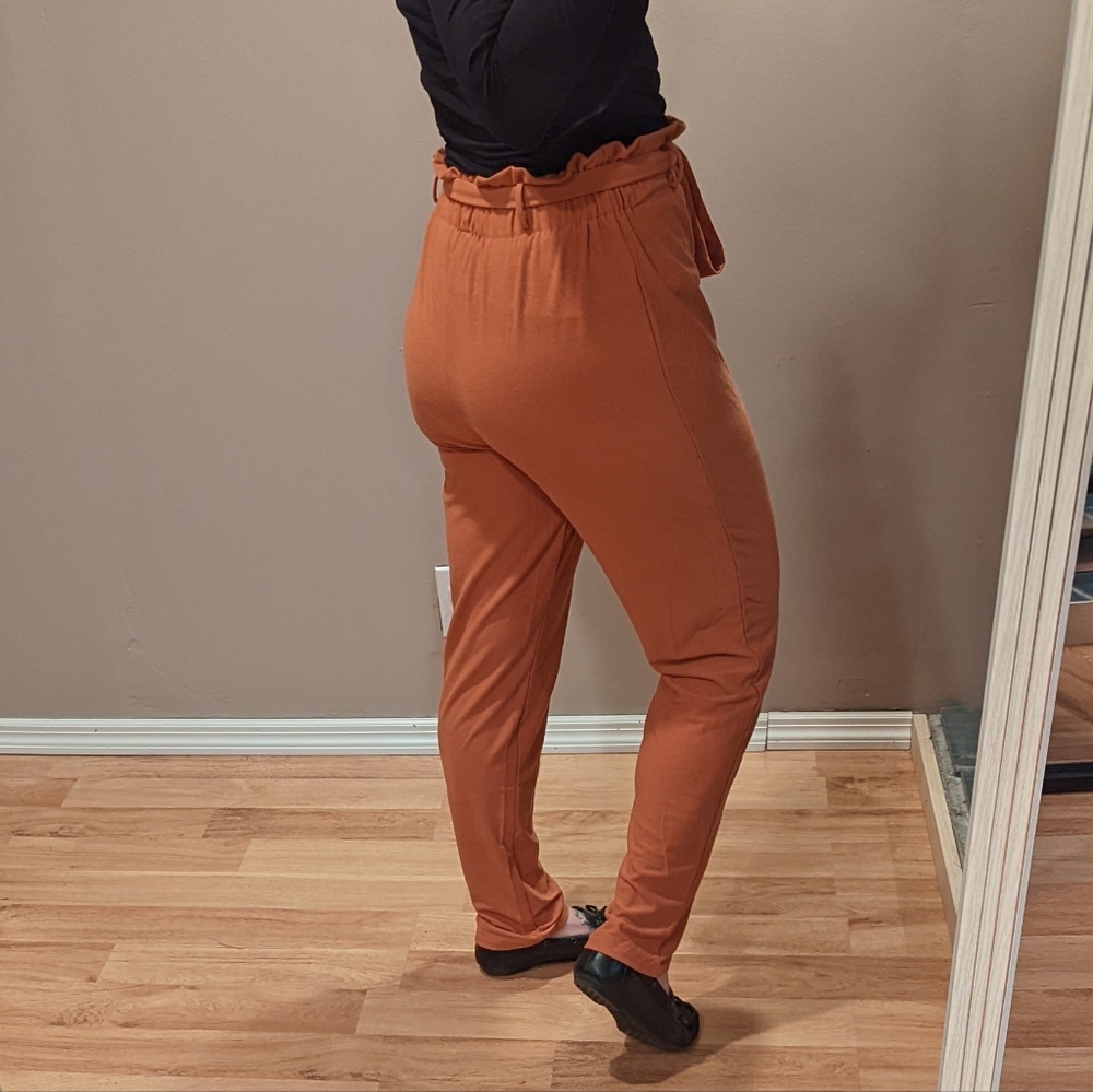 Paper bag pants
